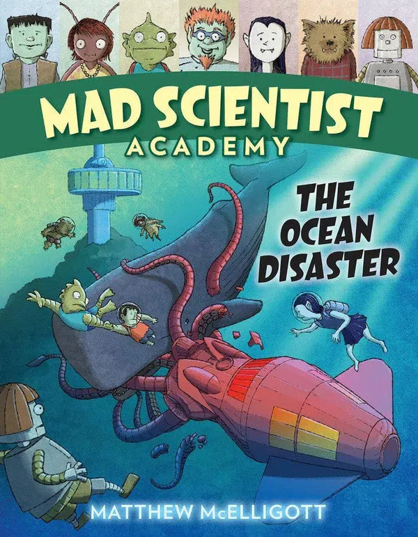 Mad Scientist Academy: The Ocean Disaster-Children’s / Teenage fiction: Action and adventure stories-買書書 BuyBookBook