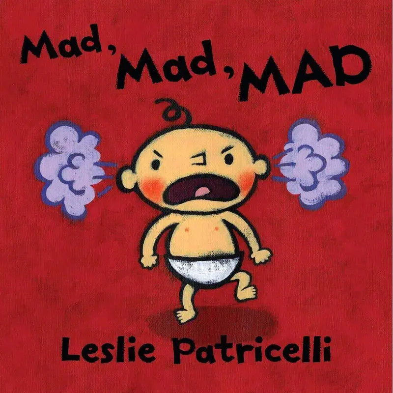 Mad, Mad, MAD (Board Book) (Leslie Patricelli) Walker UK