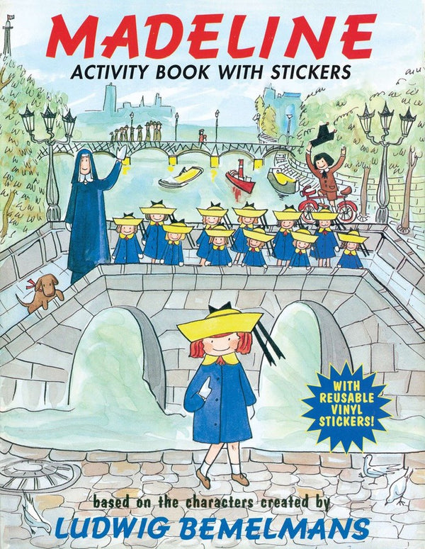 Madeline: Activity Book with Stickers-Children’s interactive and activity books and kits-買書書 BuyBookBook