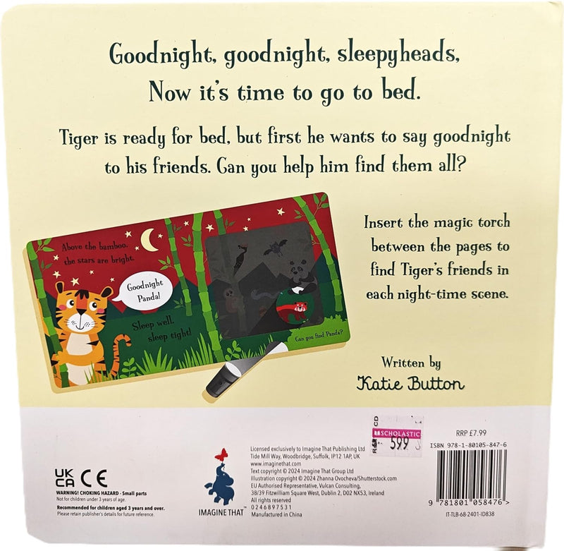 Magic Torch Books : Goodnight Tiger (Kate Button)