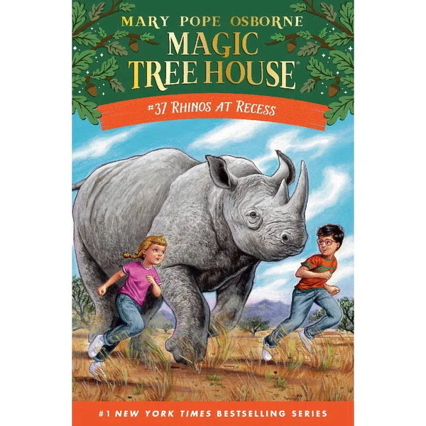 Magic Tree House #37 Rhinos at Recess-Fiction: 經典傳統 Classic & Traditional-買書書 BuyBookBook