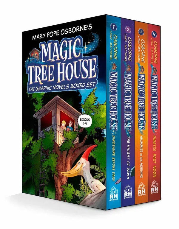 Magic Tree House Graphic Novel Starter Set-Graphic novel / Comic book / Manga: genres-買書書 BuyBookBook