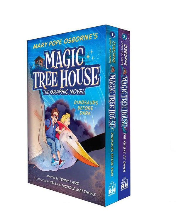 Magic Tree House Graphic Novels 1-2 Boxed Set-Graphic novel / Comic book / Manga: genres-買書書 BuyBookBook