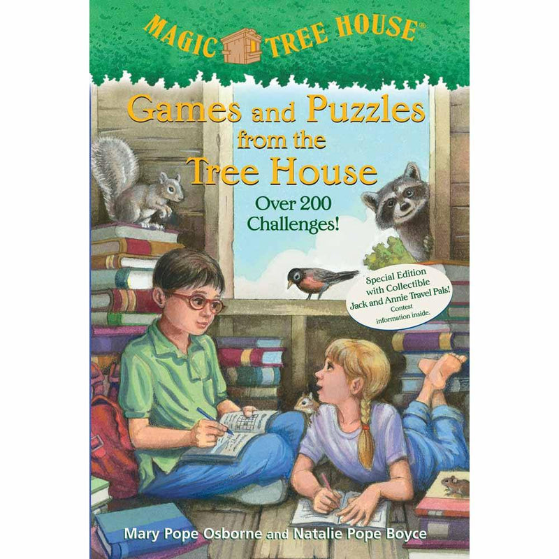 Games and Puzzles from the Tree House-Children’s interactive and activity books and kits-買書書 BuyBookBook