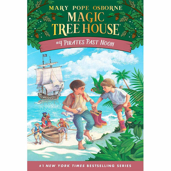 Magic Tree House: #4 Pirates Past Noon-Fiction: 歷險科幻 Adventure & Science Fiction-買書書 BuyBookBook