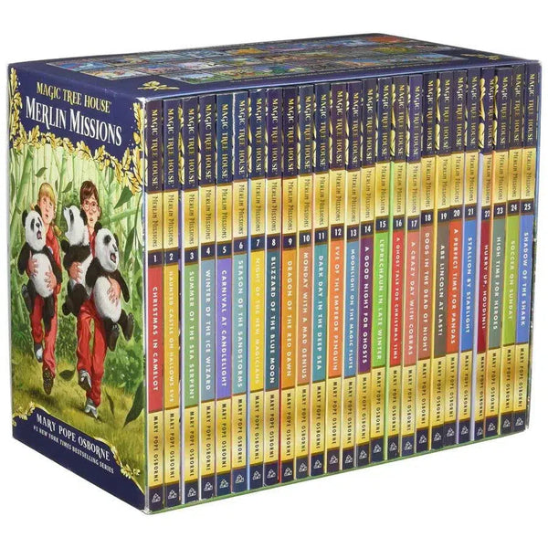 Magic Tree House Merlin Missions #01-25 (25 Books) (Paperback) PRHUS
