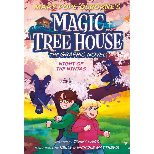 Magic Tree House, The Graphic Novel #05 Night of the Ninjas-Fiction: 經典傳統 Classic & Traditional-買書書 BuyBookBook