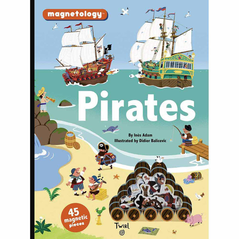 Magnetology - Pirates (Hardback) - 買書書 BuyBookBook