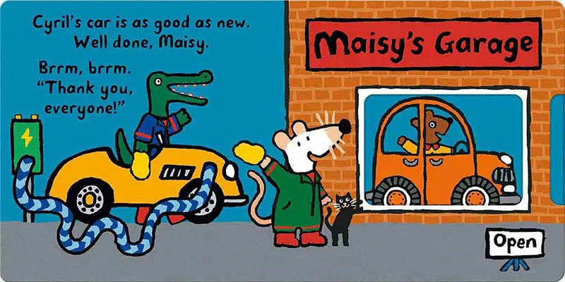 Maisy's Garage: Push, Slide, and Play! (Lucy Cousins) - 買書書 BuyBookBook