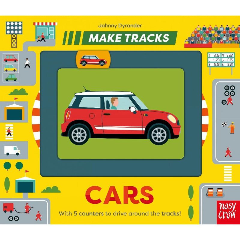 Make Tracks: Cars (Johnny Dyrander)-Nonfiction: 常識通識 General Knowledge-買書書 BuyBookBook