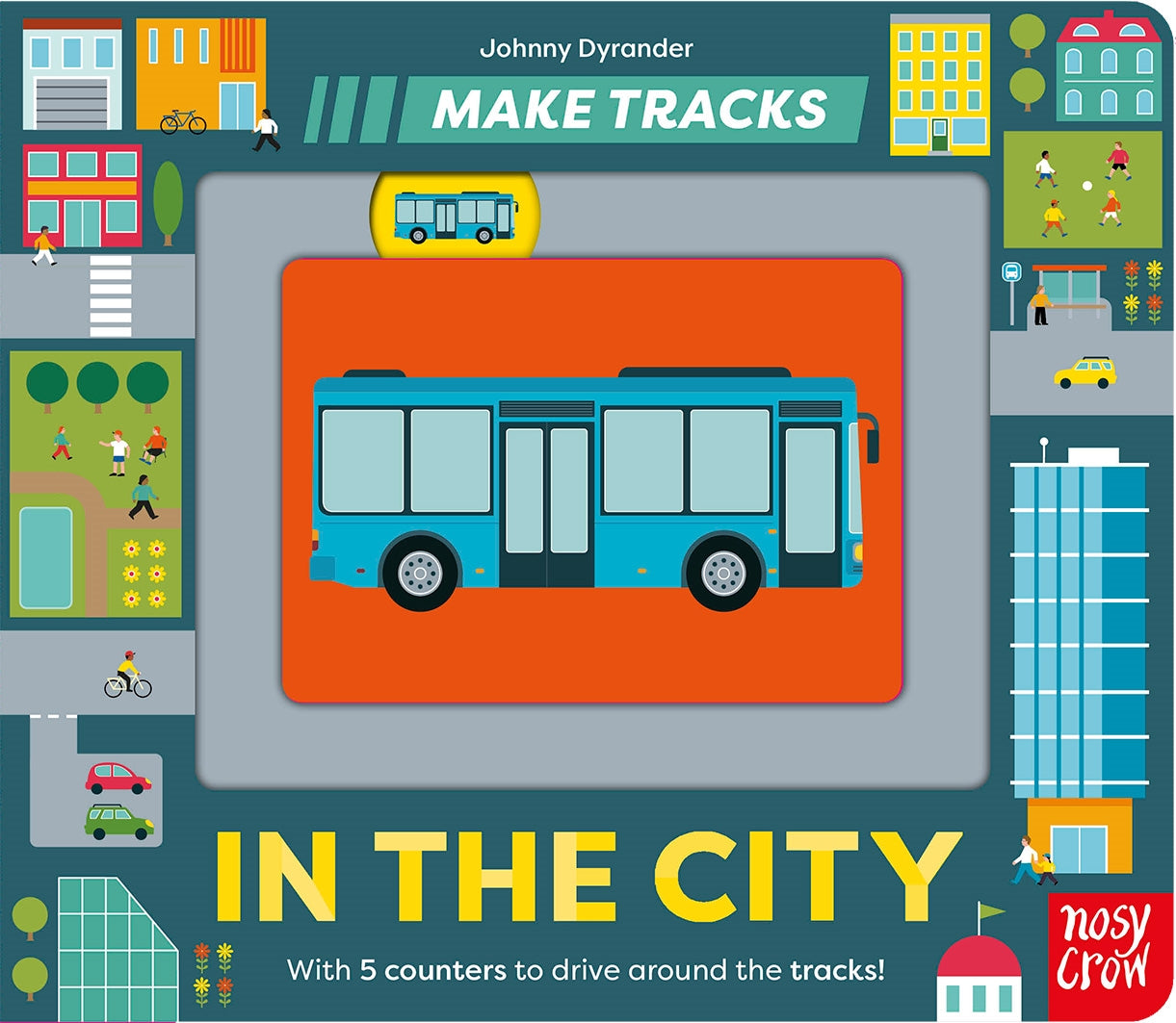 Make Tracks: In the City-Children’s interactive and activity books and kits-買書書 BuyBookBook