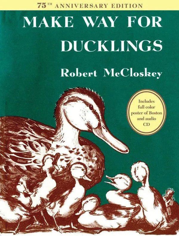 Make Way for Ducklings 75th Anniversary Edition-Children’s / Teenage fiction: Nature and animal stories-買書書 BuyBookBook