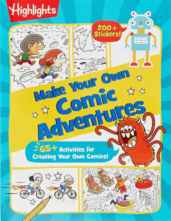 Make Your Own Comic Adventures-Children’s / Teenage general interest: Art and artists-買書書 BuyBookBook