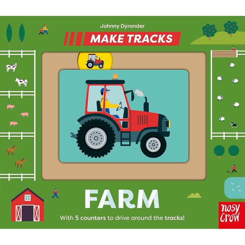 Make Tracks: Farm-Activity: 益智解謎 Puzzle & Quiz-買書書 BuyBookBook
