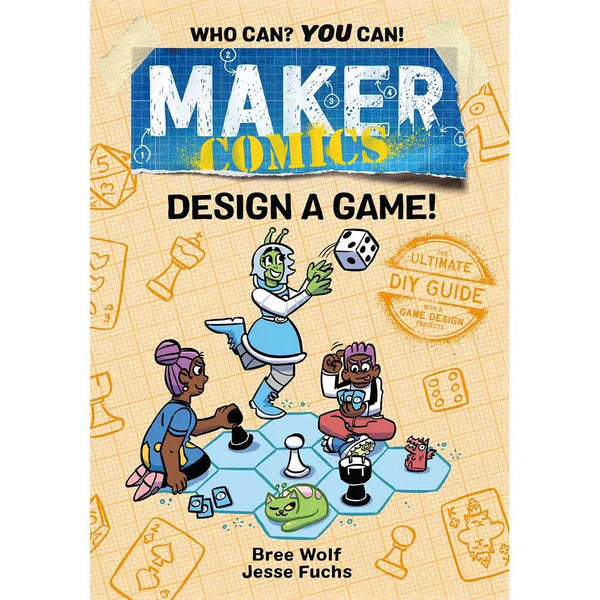 Maker Comics - Design a Game!-Nonfiction: 科學科技 Science & Technology-買書書 BuyBookBook