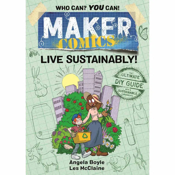 Maker Comics - Live Sustainably! - 買書書 BuyBookBook