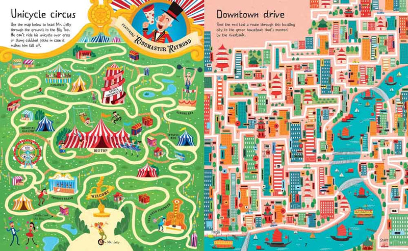 Map Maze Book - 買書書 BuyBookBook