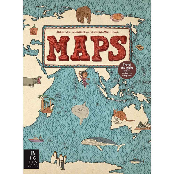 Maps (Aleksandra Mizielinska)-Nonfiction: 參考百科 Reference & Encyclopedia-買書書 BuyBookBook