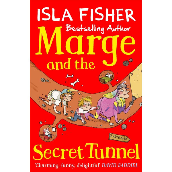 Marge #04 Marge and the Secret Tunnel (Isla Fisher)-Fiction: 劇情故事 General-買書書 BuyBookBook