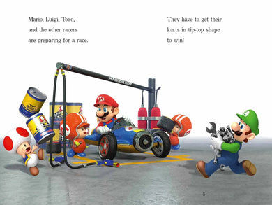 Mario Kart: Off to the Races! (Nintendo)(Super Mario Bro.)(Step into Reading L3)-Fiction: 橋樑章節 Early Readers-買書書 BuyBookBook