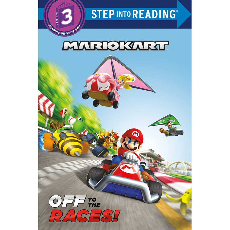 Mario Kart: Off to the Races! (Nintendo)(Super Mario Bro.)(Step into Reading L3)-Fiction: 橋樑章節 Early Readers-買書書 BuyBookBook