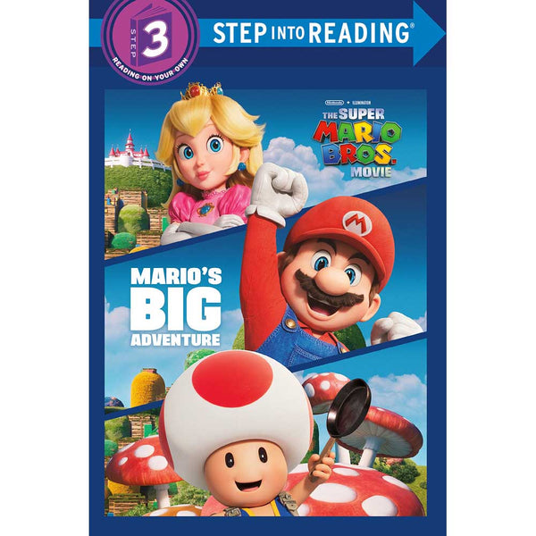 Mario's Big Adventure (Nintendo)(Super Mario Bro. Movie)(Step into Reading L3)-Fiction: 橋樑章節 Early Readers-買書書 BuyBookBook