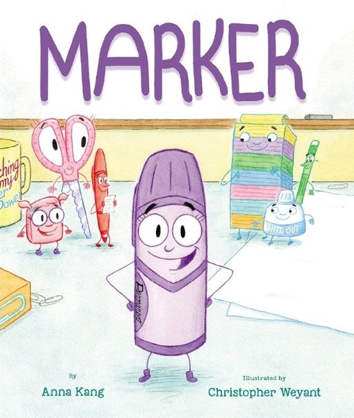 Marker (with StoryPlus and Buddy+) (Anna Kang)-Fiction: 兒童繪本 Picture Books-買書書 BuyBookBook