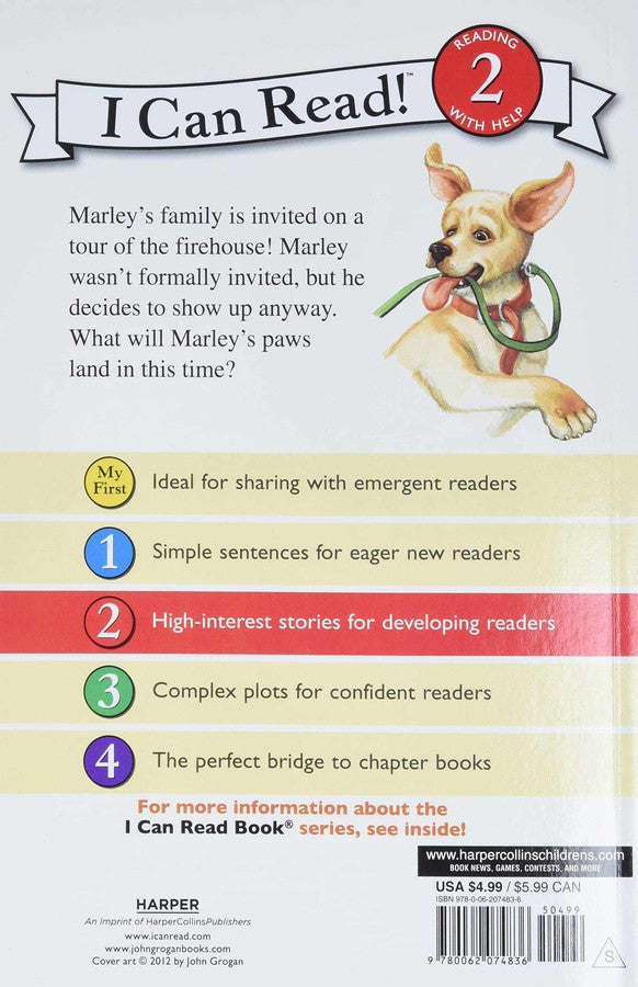 ICR: Marley: Firehouse Dog (I Can Read! L2)-Fiction: 橋樑章節 Early Readers-買書書 BuyBookBook