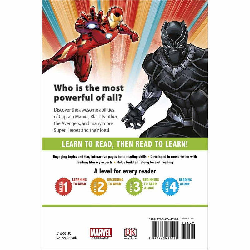 DK Readers - Marvel Amazing Powers (Level 3) (Hardback) DK US