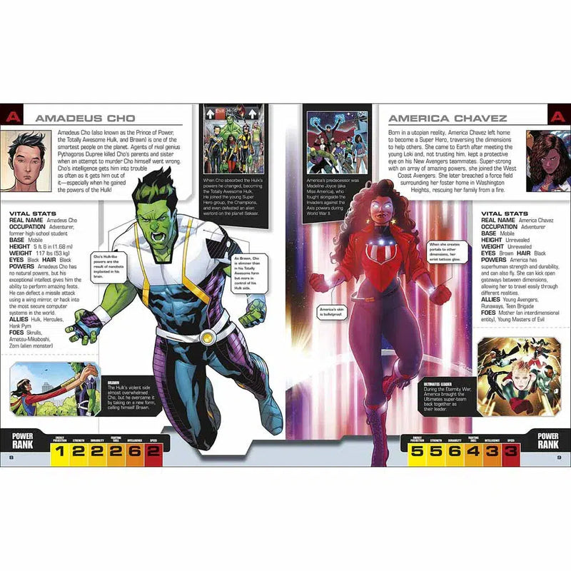 Marvel Avengers The Ultimate Character Guide New Edition-Children’s / Teenage fiction: General and modern fiction-買書書 BuyBookBook