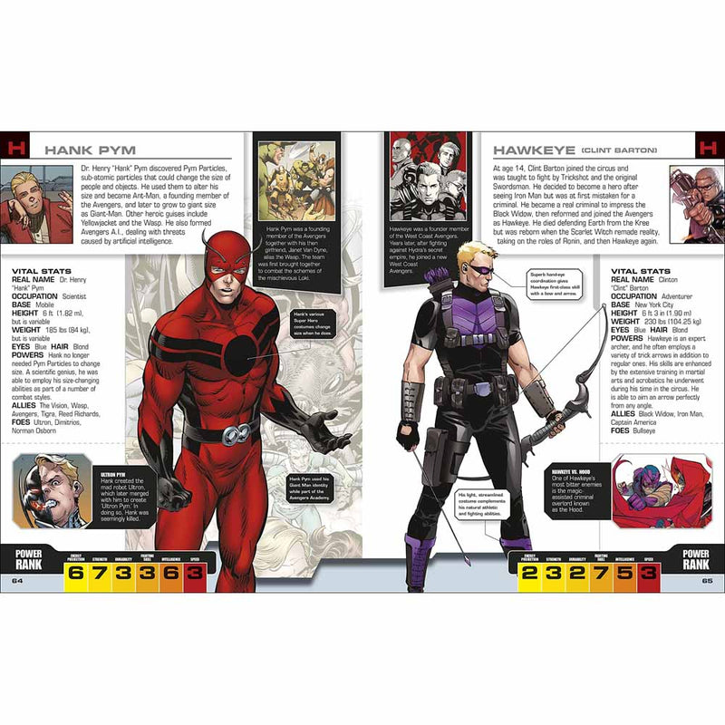 Marvel Avengers The Ultimate Character Guide New Edition-Children’s / Teenage fiction: General and modern fiction-買書書 BuyBookBook