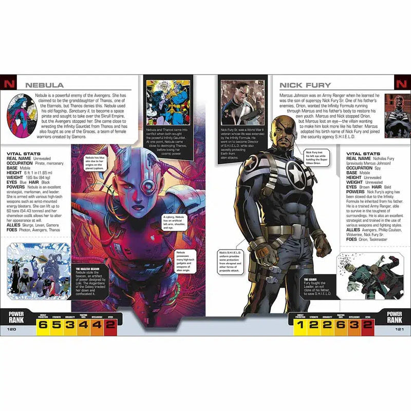 Marvel Avengers The Ultimate Character Guide New Edition-Children’s / Teenage fiction: General and modern fiction-買書書 BuyBookBook