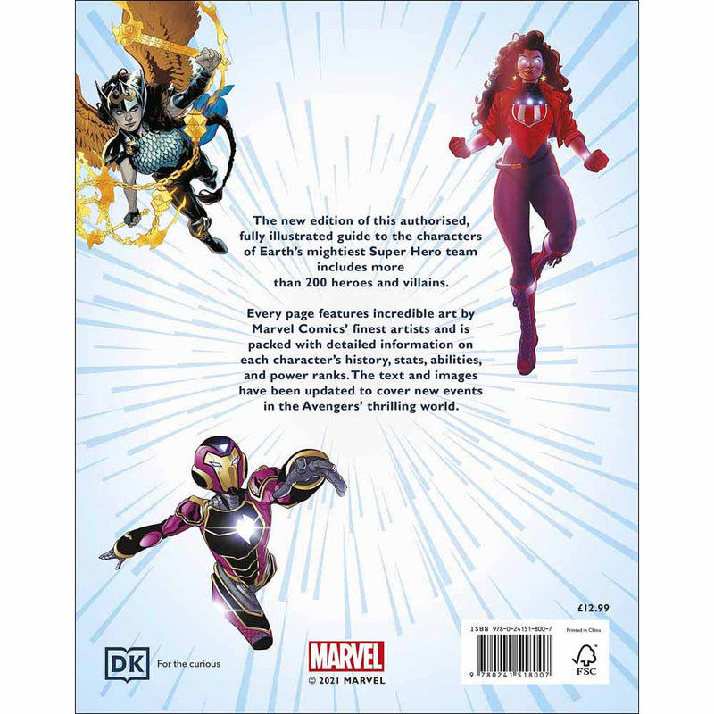 Marvel Avengers The Ultimate Character Guide New Edition-Children’s / Teenage fiction: General and modern fiction-買書書 BuyBookBook