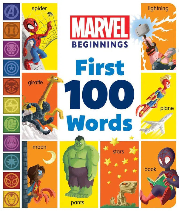 Marvel Beginnings: First 100 Words-Children’s / Teenage fiction: Superhero stories-買書書 BuyBookBook