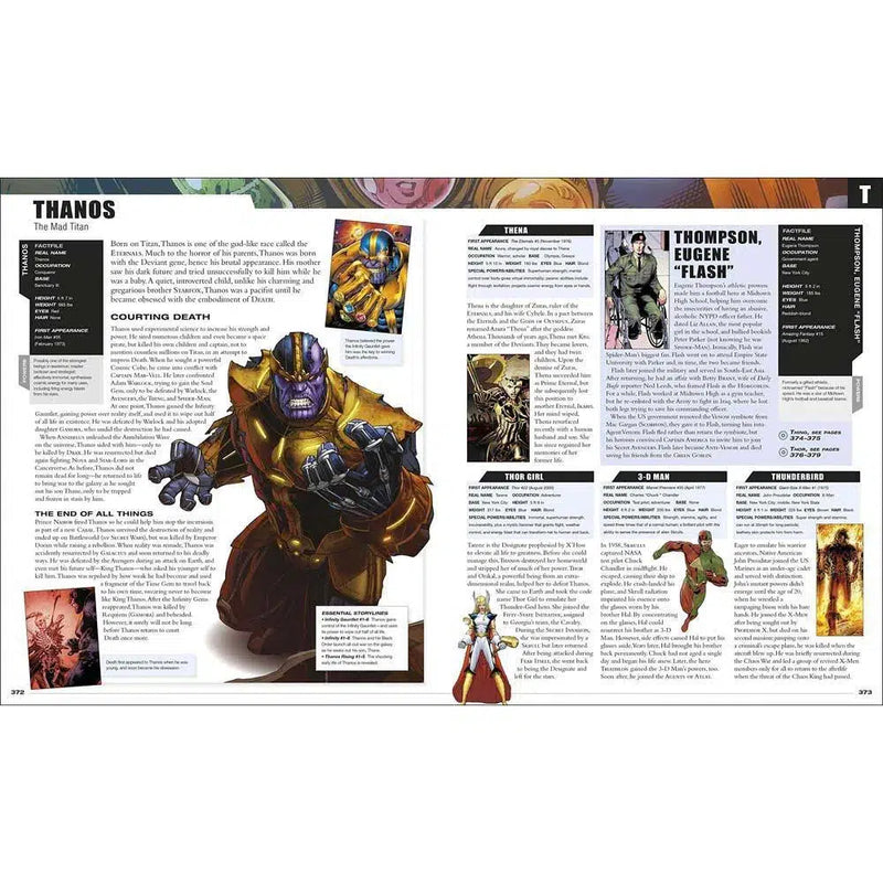 Marvel Encyclopedia New Edition-Graphic novel / Comic book / Manga: Reference, guides and reviews-買書書 BuyBookBook