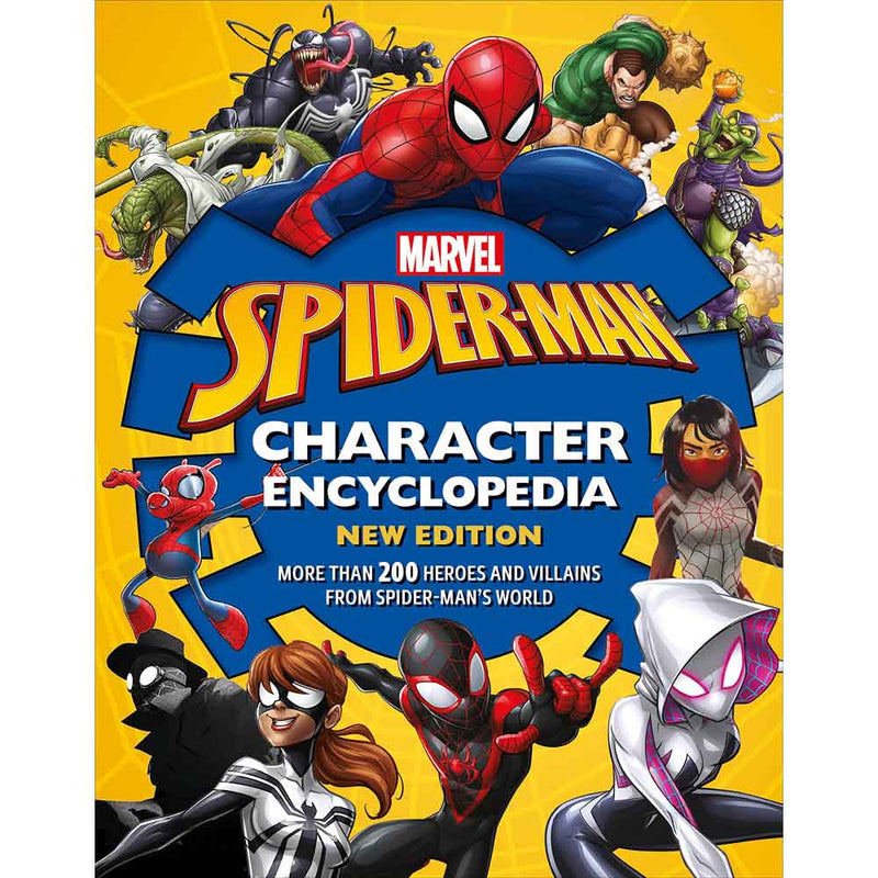 Marvel Spider-Man Character Encyclopedia New Edition-Children’s / Teenage general interest: Art/ music/ drama and film-買書書 BuyBookBook