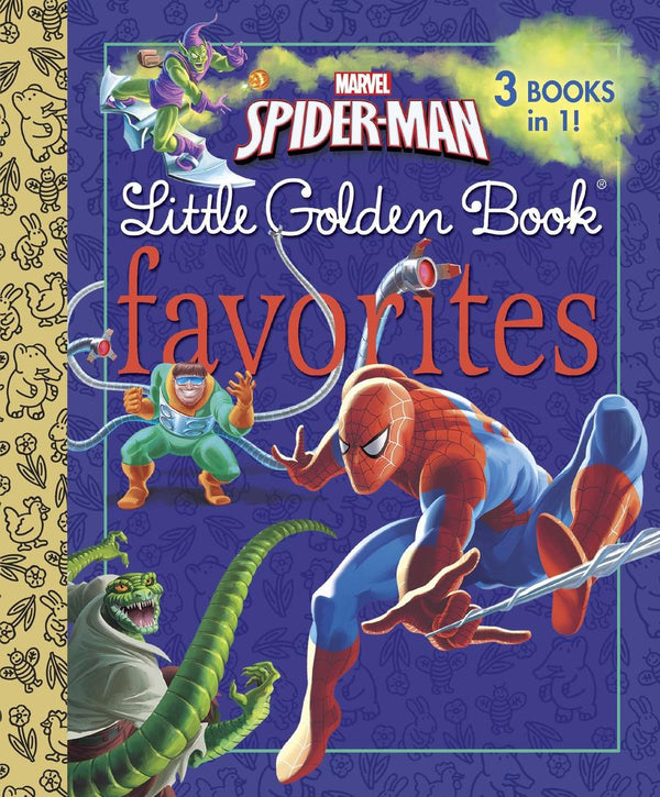 Marvel Spider-Man Little Golden Book Favorites (Marvel: Spider-Man)-Children’s / Teenage fiction: General and modern fiction-買書書 BuyBookBook