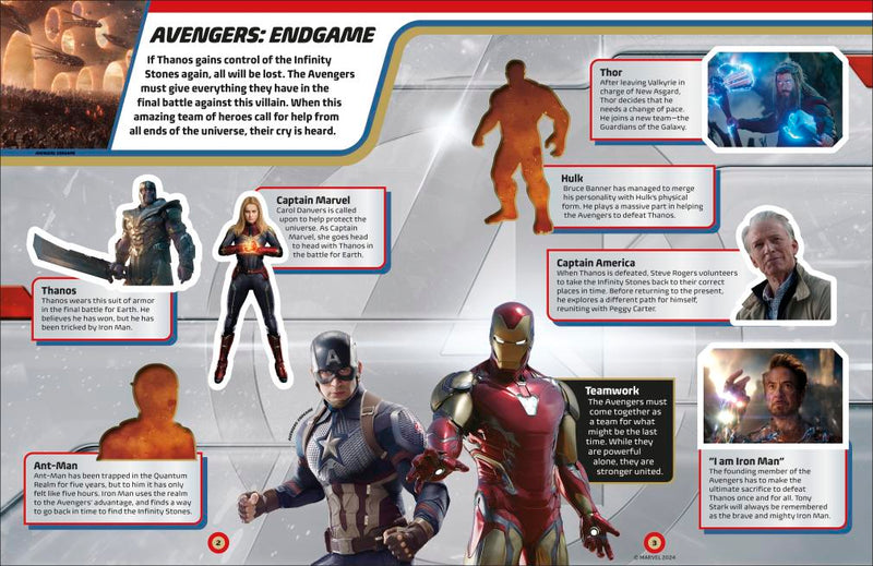 Marvel Studios Ultimate Sticker Collection-Children’s interactive and activity books and kits-買書書 BuyBookBook