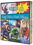 Marvel Super Heroes Little Golden Book Library-Children’s / Teenage fiction: General and modern fiction-買書書 BuyBookBook