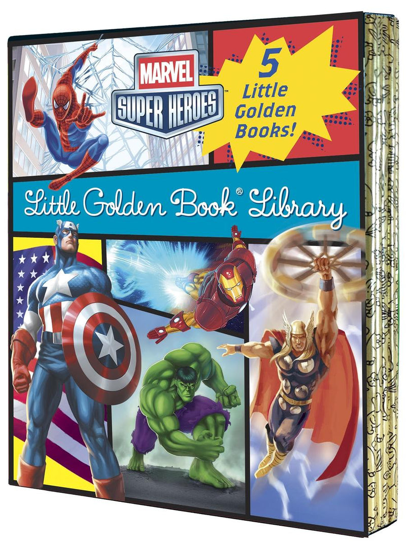 Marvel Super Heroes Little Golden Book Library-Children’s / Teenage fiction: General and modern fiction-買書書 BuyBookBook