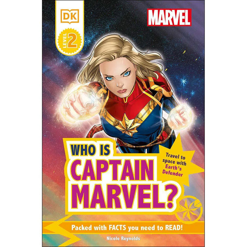 Marvel Who Is Captain Marvel?-Children’s Educational: Language/ literature/ literacy-買書書 BuyBookBook