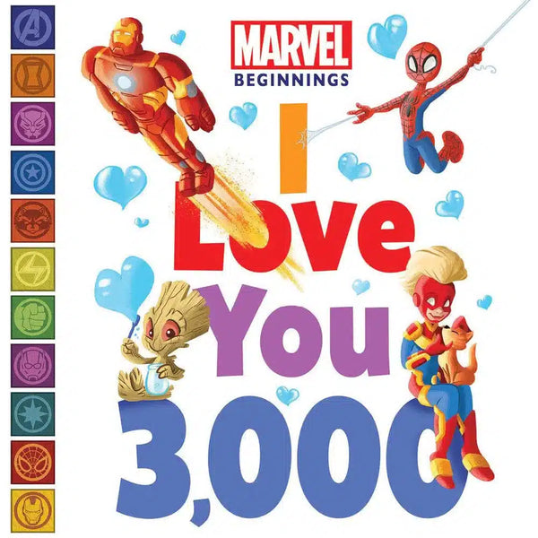 Marvel Beginnings: I Love You 3,000 (Sheila Sweeny Higginson)-Fiction: 兒童繪本 Picture Books-買書書 BuyBookBook