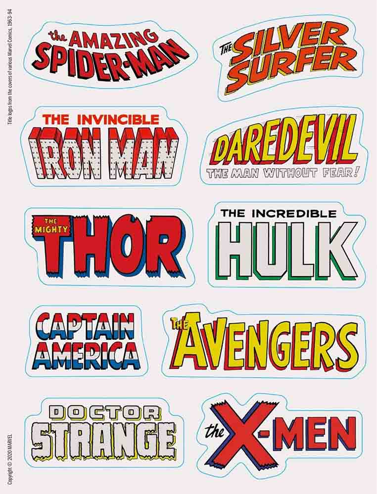 Marvel Classic Sticker Book (Paperback) - 買書書 BuyBookBook