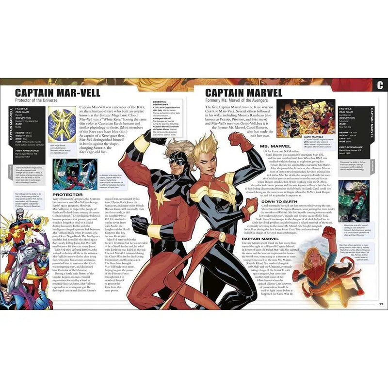 Marvel Encyclopedia New Edition-Graphic novel / Comic book / Manga: Reference, guides and reviews-買書書 BuyBookBook