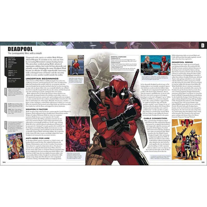 Marvel Encyclopedia New Edition-Graphic novel / Comic book / Manga: Reference, guides and reviews-買書書 BuyBookBook