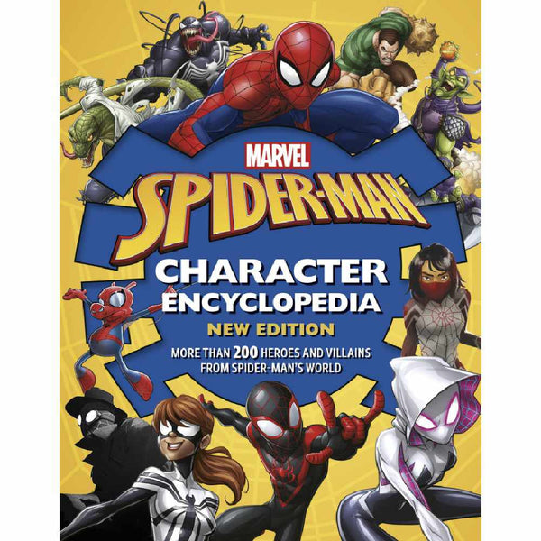 Marvel Spider-Man Character Encyclopedia New Edition-Children’s / Teenage general interest: Art/ music/ drama and film-買書書 BuyBookBook