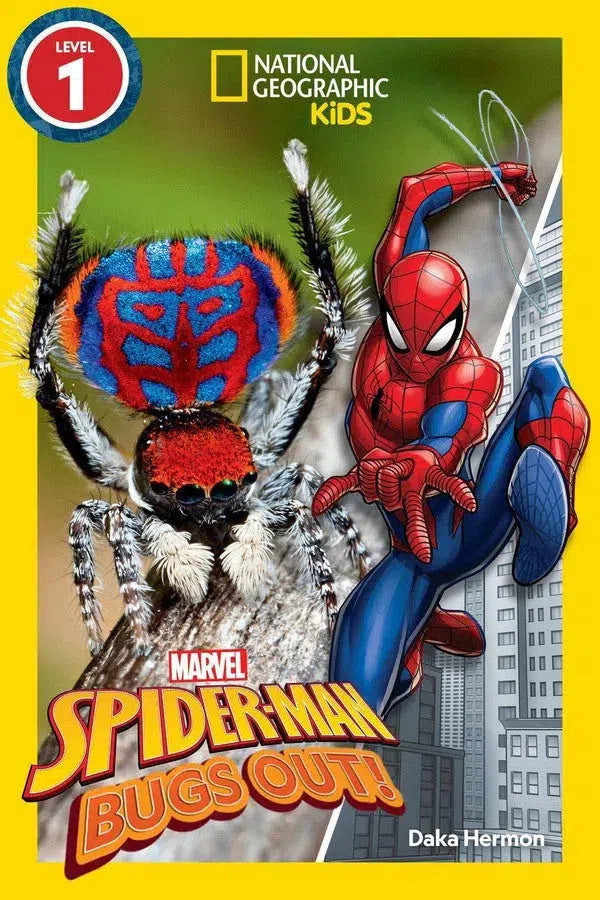 Marvel's Spider-Man Bugs Out! (National Geographic Kids Readers, Level 1)-Children’s / Teenage: General interest-買書書 BuyBookBook