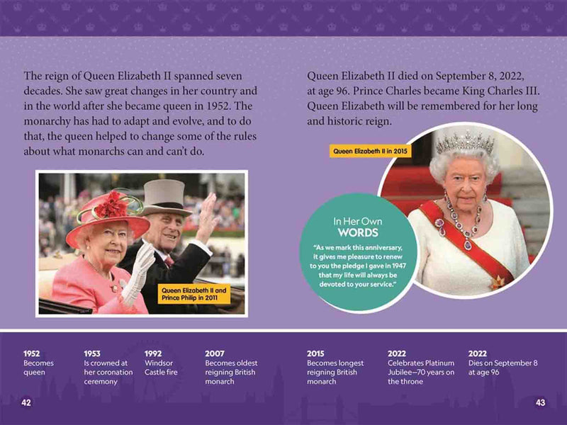 Queen Elizabeth II (L3) (National Geographic Kids Readers)-Nonfiction: 人物傳記 Biography-買書書 BuyBookBook