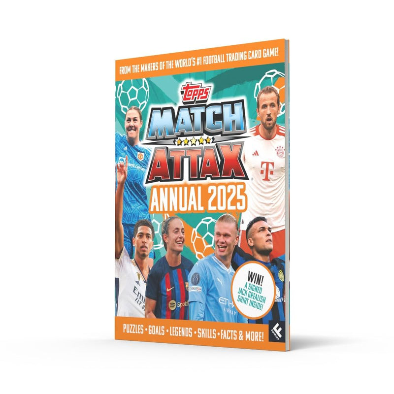 Match Attax Annual 2025 (Match Attax)-Children’s / Teenage general interest: Hobbies, quizzes, toys and games-買書書 BuyBookBook