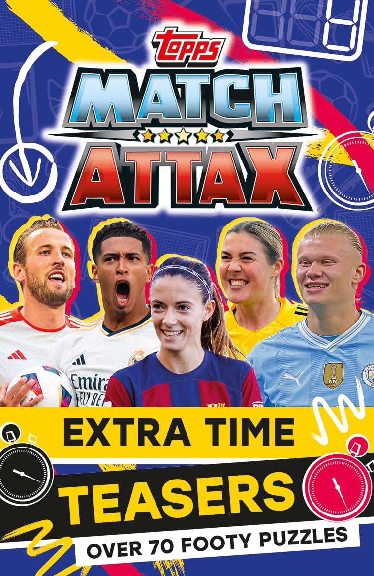 Match Attax Extra Time Teasers (Pocket Puzzles) (Match Attax)-Children’s / Teenage general interest: Hobbies, quizzes, toys and games-買書書 BuyBookBook